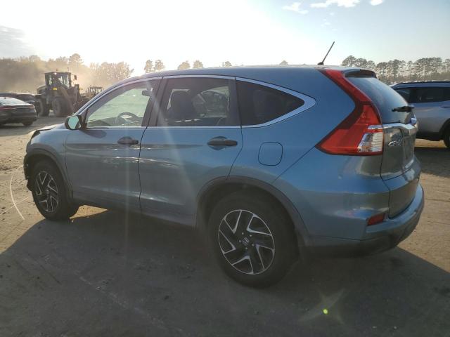 2HKRM3H43GH549001 - 2016 HONDA CR-V SE BLUE photo 2