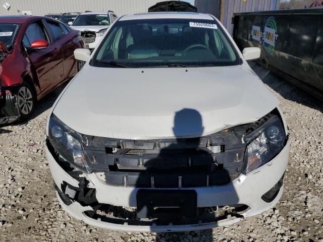 3FAHP0HA4CR325997 - 2012 FORD FUSION SE WHITE photo 5