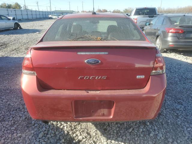 1FAHP3GN1BW142901 - 2011 FORD FOCUS SES RED photo 6