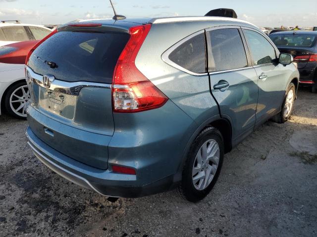 2HKRM3H77GH551134 - 2016 HONDA CR-V EXL TEAL photo 3