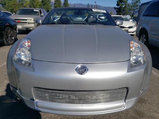 JN1AZ36A05M751615 - 2005 NISSAN 350Z ROADSTER SILVER photo 5