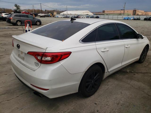 5NPE24AF6GH298755 - 2016 HYUNDAI SONATA SE WHITE photo 3