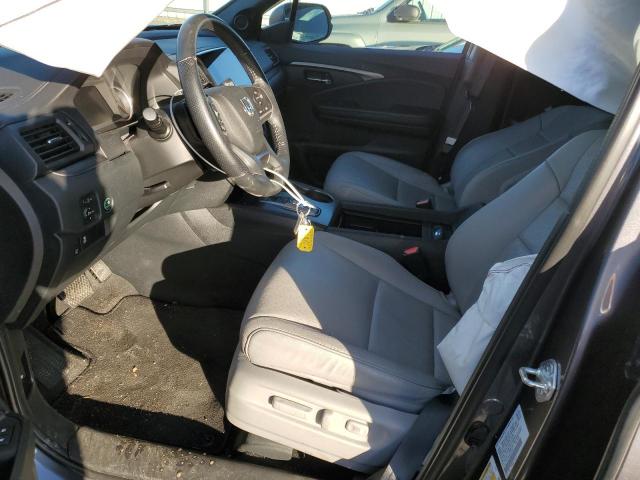 5FNYF8H52LB012477 - 2020 HONDA PASSPORT EXL GRAY photo 7