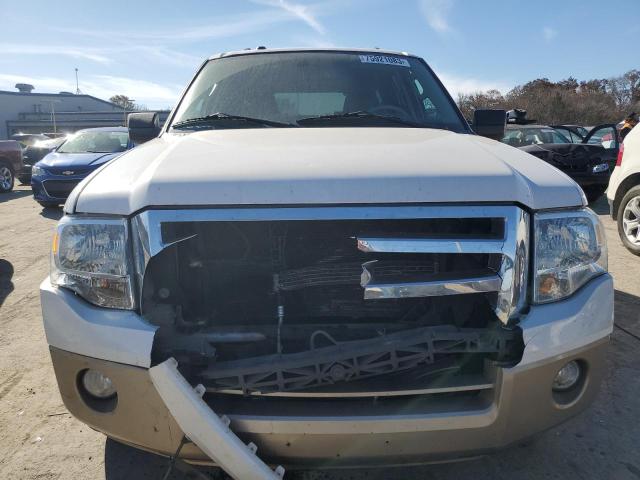 1FMJU1H57EEF11807 - 2014 FORD EXPEDITION XLT WHITE photo 5