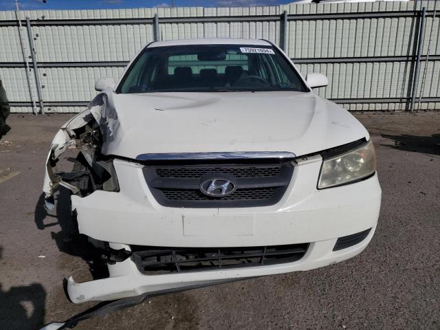 5NPEU46F79H404832 - 2009 HYUNDAI SONATA SE WHITE photo 5