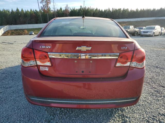 1G1PH5S93B7307407 - 2011 CHEVROLET CRUZE LTZ RED photo 6