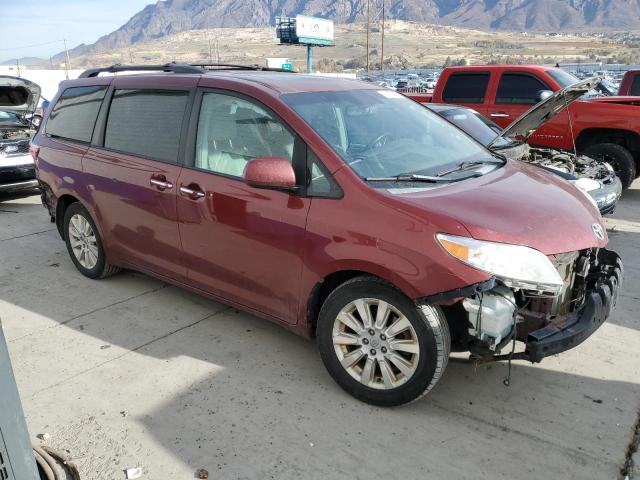 5TDDK3DC2FS115819 - 2015 TOYOTA SIENNA XLE MAROON photo 4