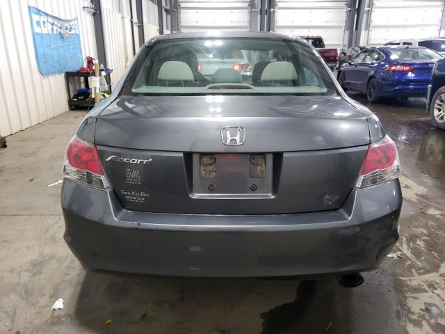 JHMCP26498C077344 - 2008 HONDA ACCORD LXP GRAY photo 6