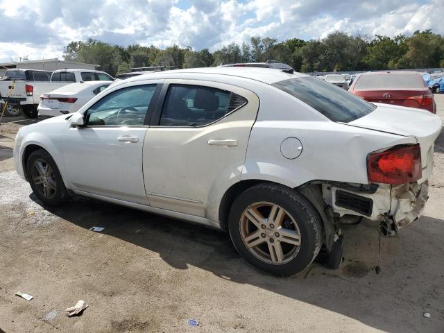 1C3CDZCB1DN661259 - 2013 DODGE AVENGER SXT WHITE photo 2