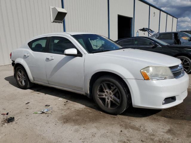 1C3CDZCB1DN661259 - 2013 DODGE AVENGER SXT WHITE photo 4