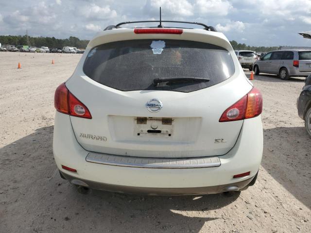 JN8AZ1MU9AW009523 - 2010 NISSAN MURANO S WHITE photo 6