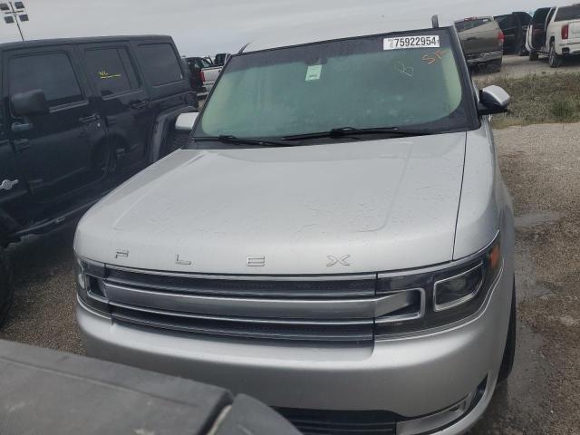 2FMGK5D86KBA10504 - 2019 FORD FLEX LIMITED SILVER photo 5