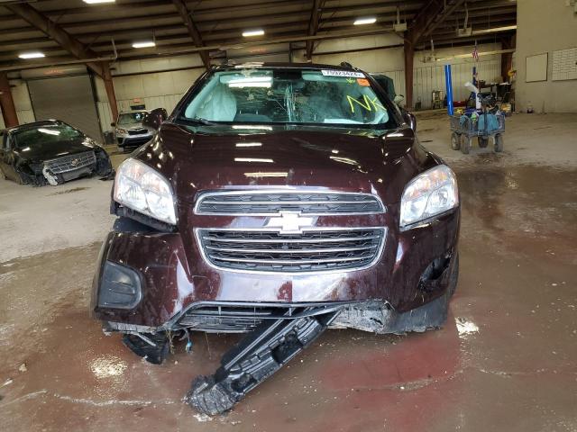 KL7CJLSB5GB571201 - 2016 CHEVROLET TRAX 1LT MAROON photo 5