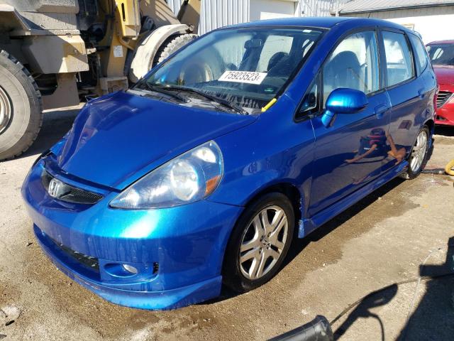 JHMGD38637S062115 - 2007 HONDA FIT S 蓝色 照片 1