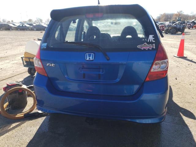 JHMGD38637S062115 - 2007 HONDA FIT S 蓝色 照片 6