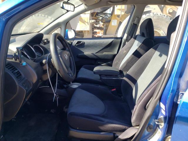 JHMGD38637S062115 - 2007 HONDA FIT S 蓝色 照片 7