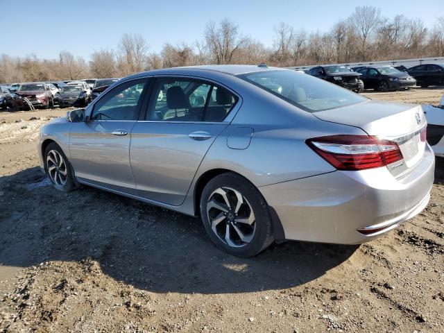 1HGCR2F99HA249389 - 2017 HONDA ACCORD EXL SILVER photo 2