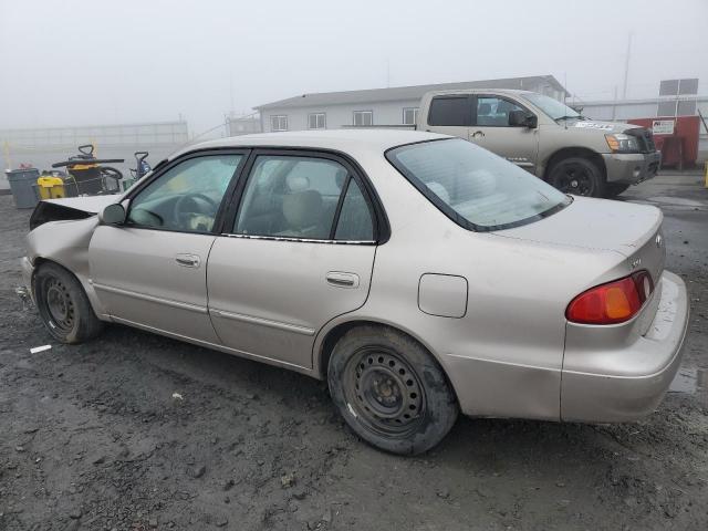 1NXBR12E91Z487511 - 2001 TOYOTA COROLLA CE SILVER photo 2