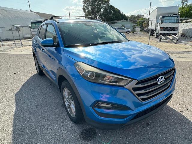 KM8J33A45GU187104 - 2016 HYUNDAI TUCSON LIMITED BLUE photo 2