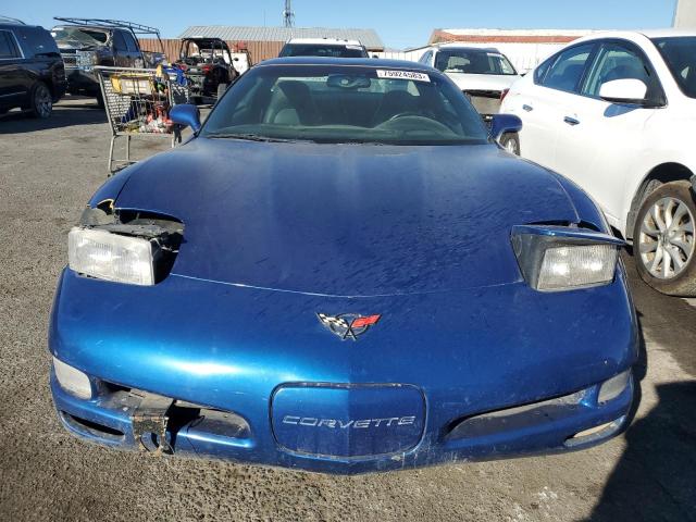 1G1YY12S325100026 - 2002 CHEVROLET CORVETTE Z06 BLUE photo 5