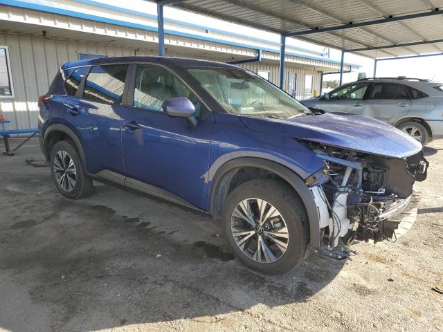 5N1BT3BA3PC837854 - 2023 NISSAN ROGUE SV BLUE photo 4