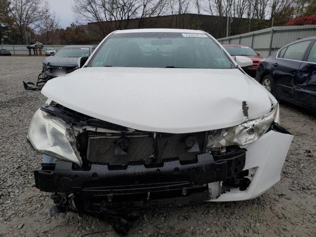 4T4BF1FK7ER377674 - 2014 TOYOTA CAMRY L WHITE photo 5