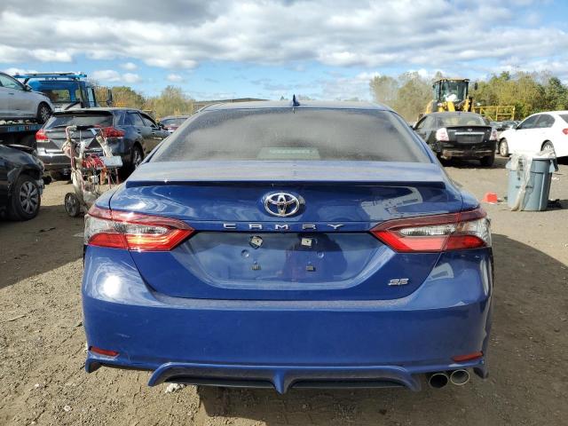 4T1G11AK6RU214106 - 2024 TOYOTA CAMRY SE NIGHT SHADE BLUE photo 6