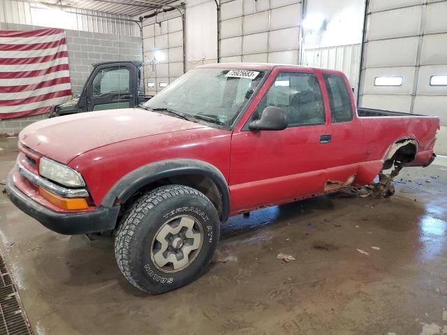 1GCCT19W6W8216110 - 1998 CHEVROLET S TRUCK S10 RED photo 1