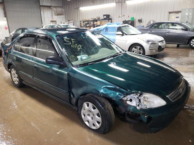 2HGEJ6612XH527471 - 1999 HONDA CIVIC BASE Yaşıl foto 4