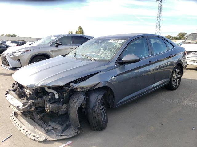 3VWE57BU0MM028669 - 2021 VOLKSWAGEN JETTA SEL GRAY photo 1