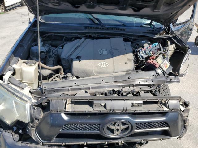 5TFJU4GN0EX059131 - 2014 TOYOTA TACOMA DOUBLE CAB PRERUNNER GRAY photo 11