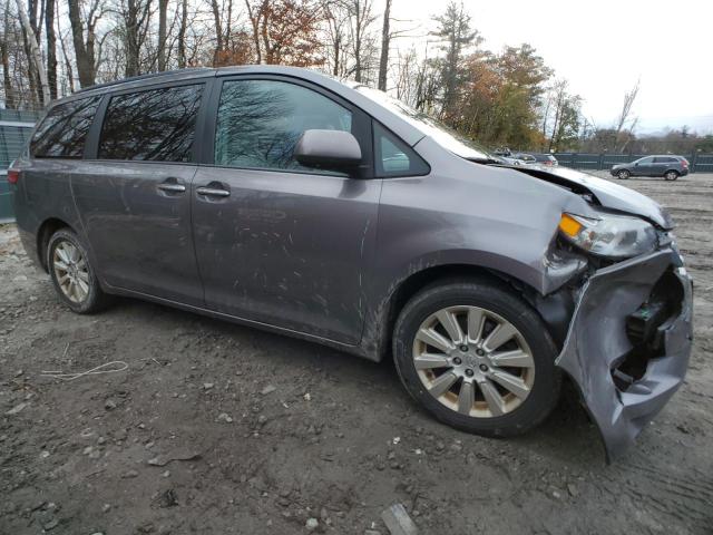 5TDDK3DC5FS108539 - 2015 TOYOTA SIENNA XLE GRAY photo 4