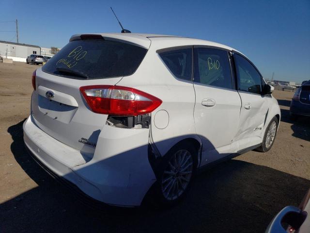 1FADP5BU5DL539590 - 2013 FORD C-MAX SEL WHITE photo 3