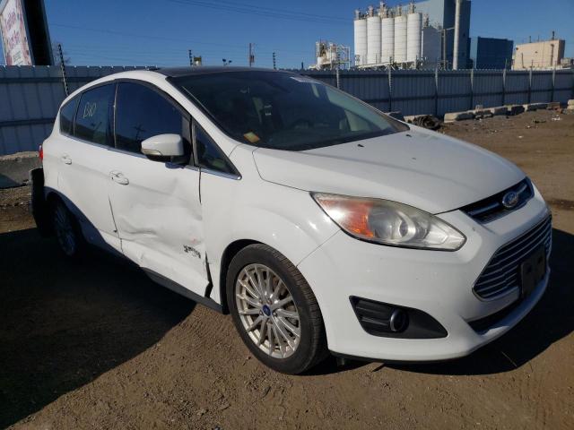 1FADP5BU5DL539590 - 2013 FORD C-MAX SEL WHITE photo 4