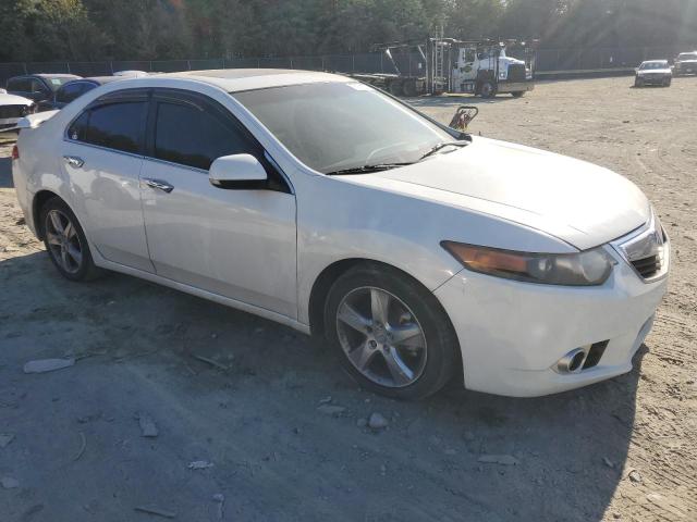 JH4CU2F6XBC011046 - 2011 ACURA TSX WHITE photo 4