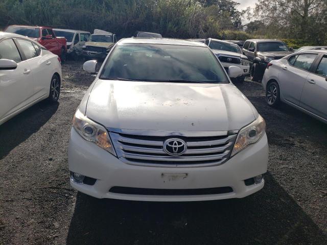 4T1BK3DB4BU436891 - 2011 TOYOTA AVALON BASE WHITE photo 5