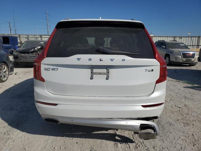 YV4A22PK1G1046083 - 2016 VOLVO XC90 T6 WHITE photo 6