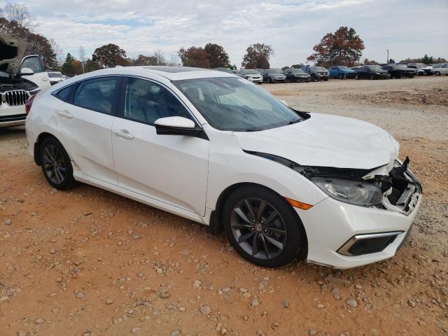 19XFC1F30KE003998 - 2019 HONDA CIVIC EX WHITE photo 4