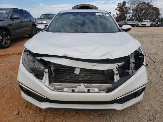 19XFC1F30KE003998 - 2019 HONDA CIVIC EX WHITE photo 5