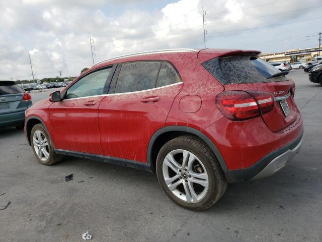 WDCTG4EB9LU023438 - 2020 MERCEDES-BENZ GLA 250 RED photo 2