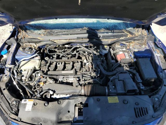 SHHFK7H62JU227648 - 2018 HONDA CIVIC EX BLUE photo 11