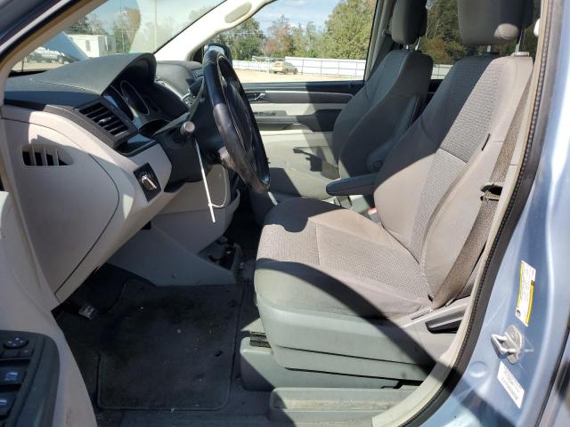 2C4RVAAG1CR353853 - 2012 VOLKSWAGEN ROUTAN S 蓝色 照片 7