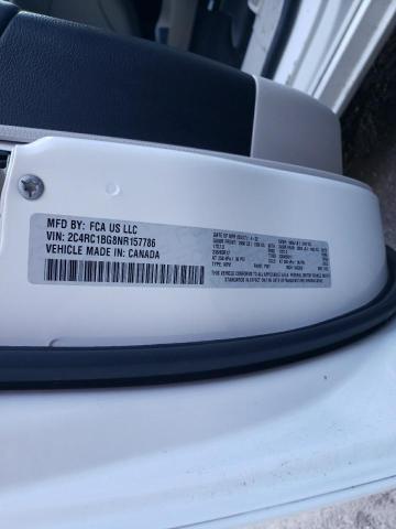 2C4RC1BG8NR157786 - 2022 CHRYSLER PACIFICA TOURING L თეთრი ფოტო 14