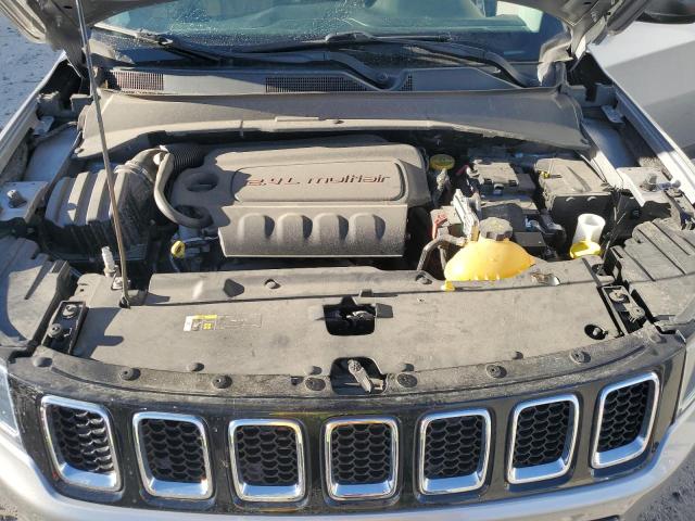 3C4NJDAB6JT169423 - 2018 JEEP COMPASS SPORT SILVER photo 12