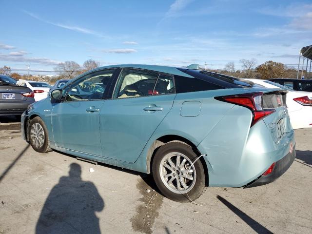 JTDL9MFU3M3022843 - 2021 TOYOTA PRIUS LE TURQUOISE photo 2