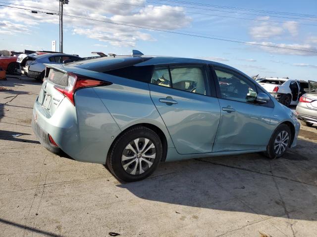 JTDL9MFU3M3022843 - 2021 TOYOTA PRIUS LE TURQUOISE photo 3