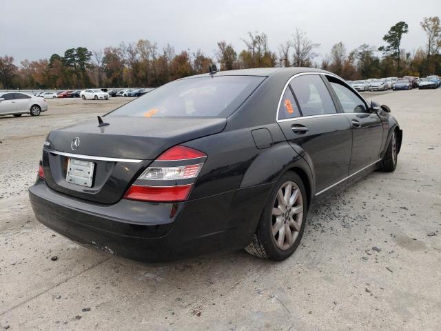 WDDNG71X47A014970 - 2007 MERCEDES-BENZ S 550 BLACK photo 3