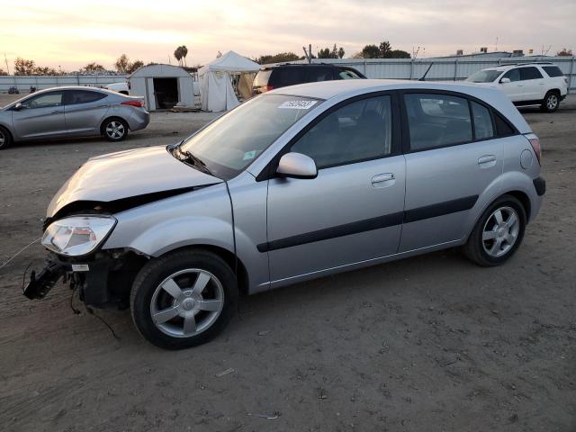 KNADE163X66132499 - 2006 KIA RIO 5 SILVER photo 1