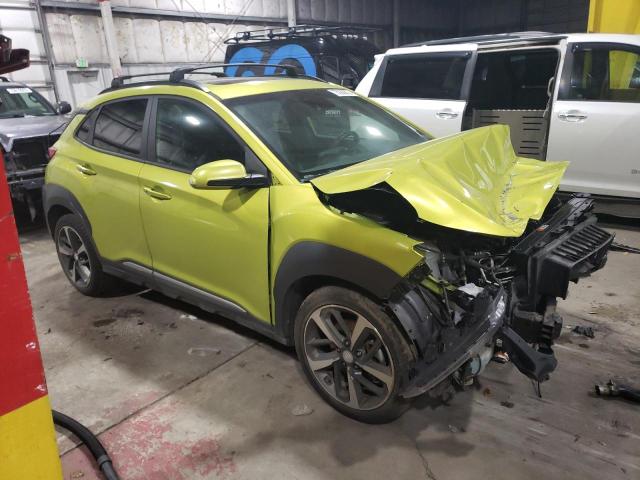 KM8K5CA53LU535743 - 2020 HYUNDAI KONA ULTIMATE GREEN photo 4