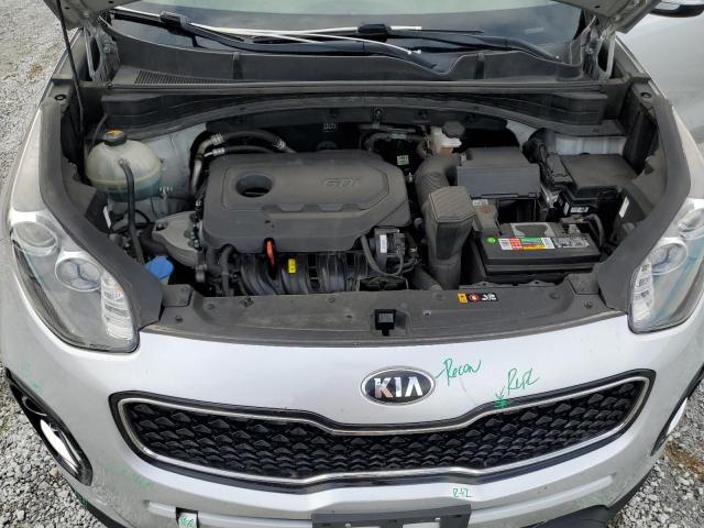 KNDPN3AC1J7321189 - 2018 KIA SPORTAGE EX SILVER photo 12